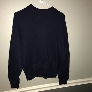 mock neck sweater